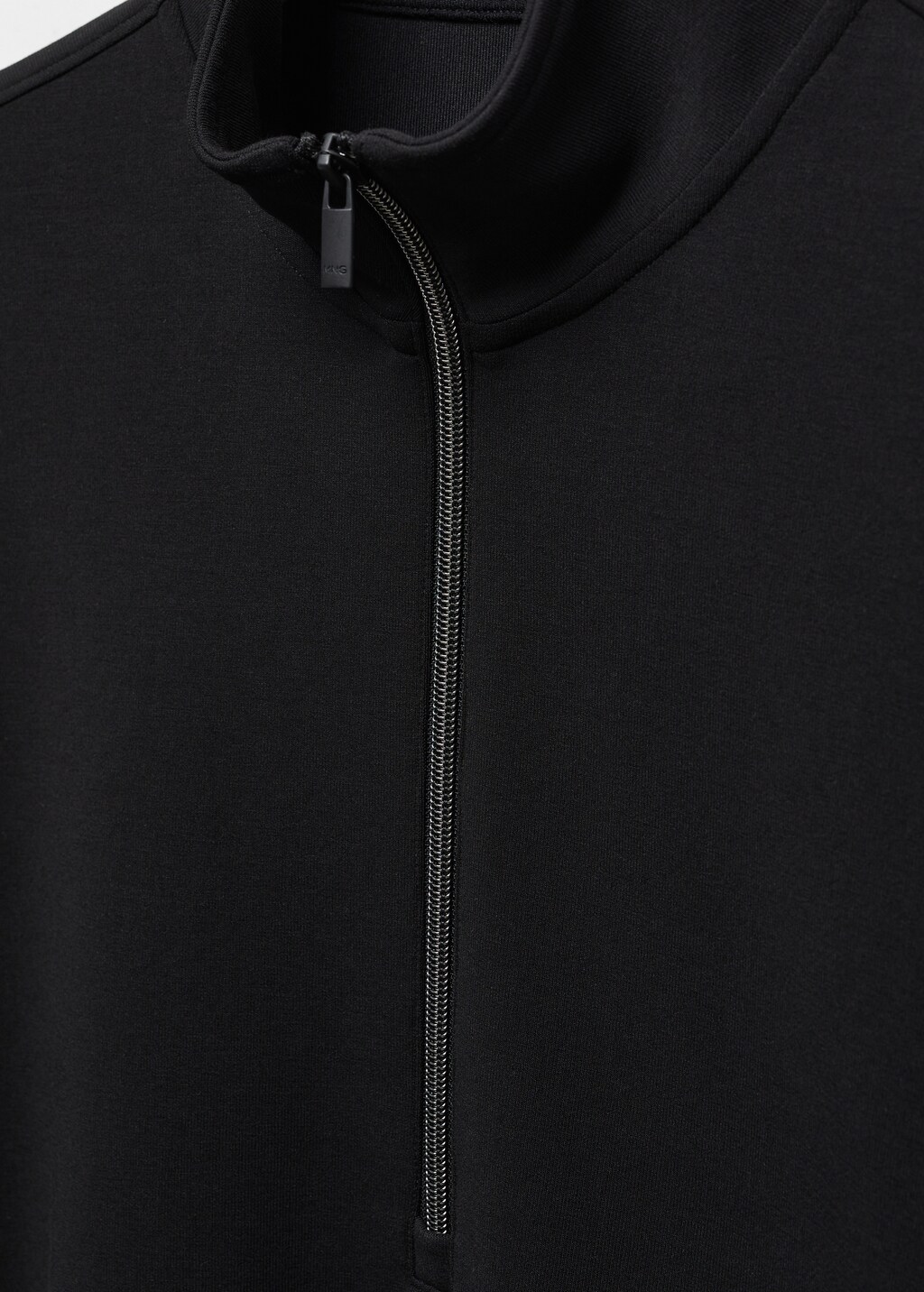 Breathable zip-neck sweatshirt - Details of the article 8