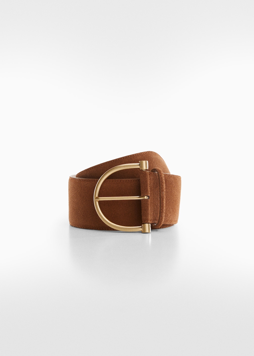 Wide leather belt - Article without model