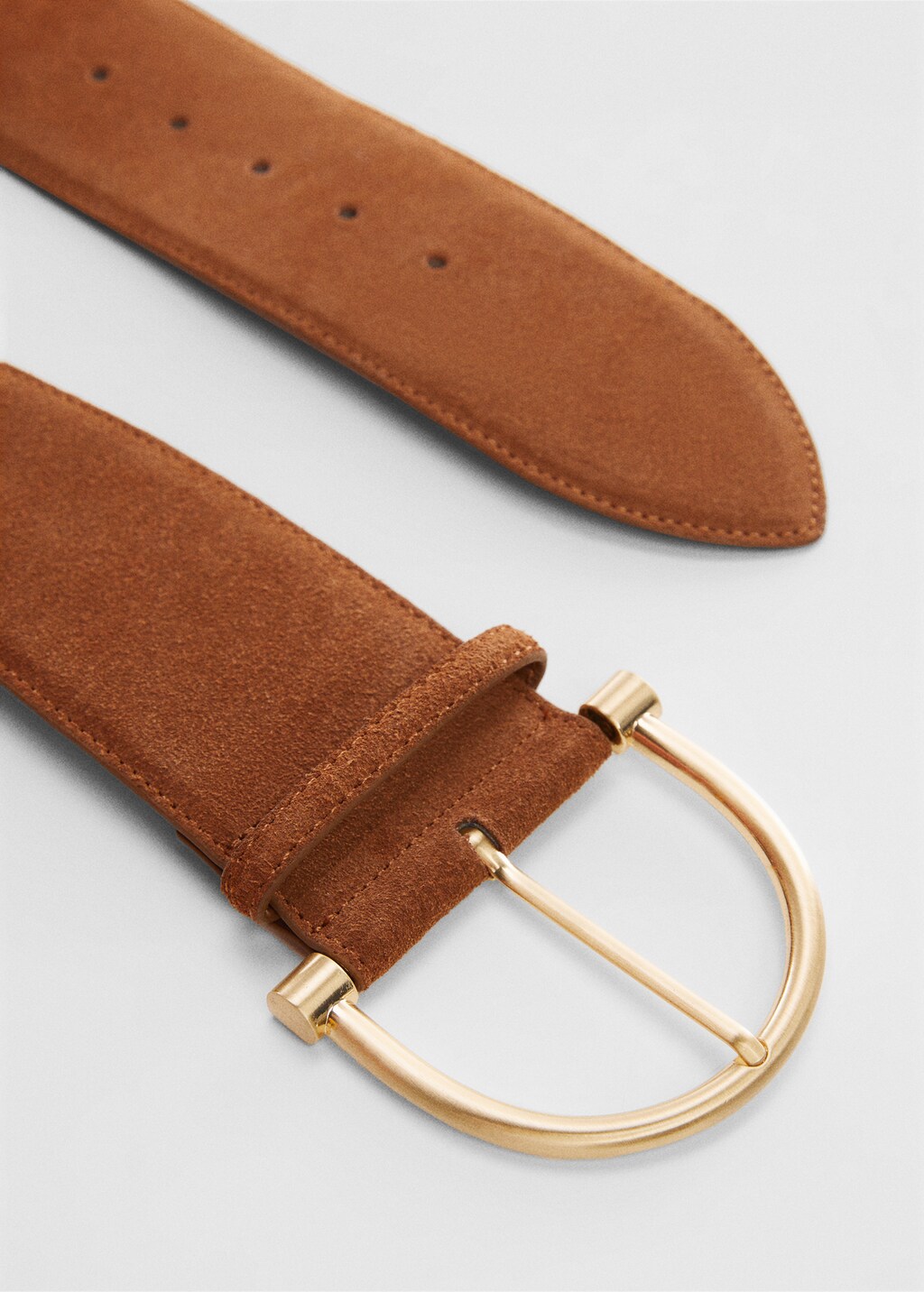 Wide leather belt - Details of the article 1