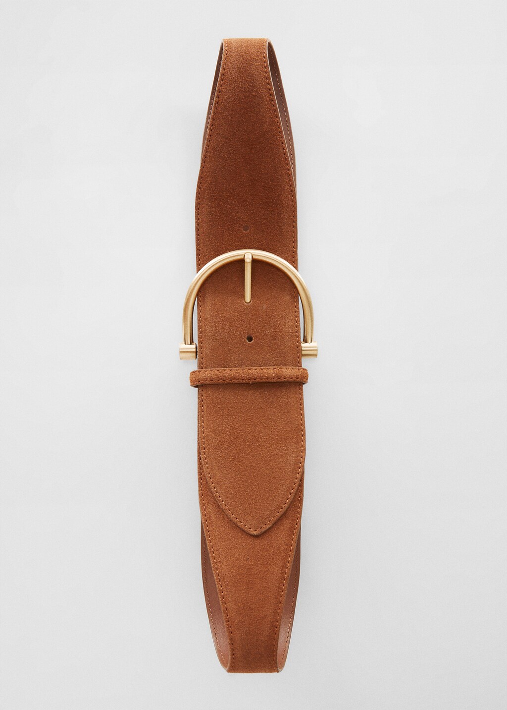 Wide leather belt - Details of the article 2