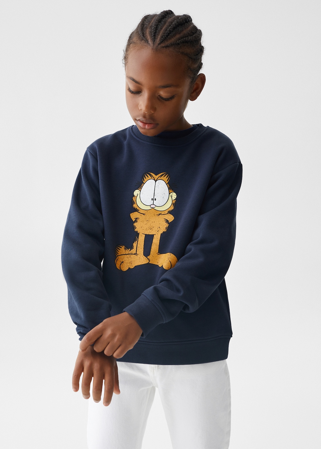 Garfield cotton sweatshirt - Medium plane