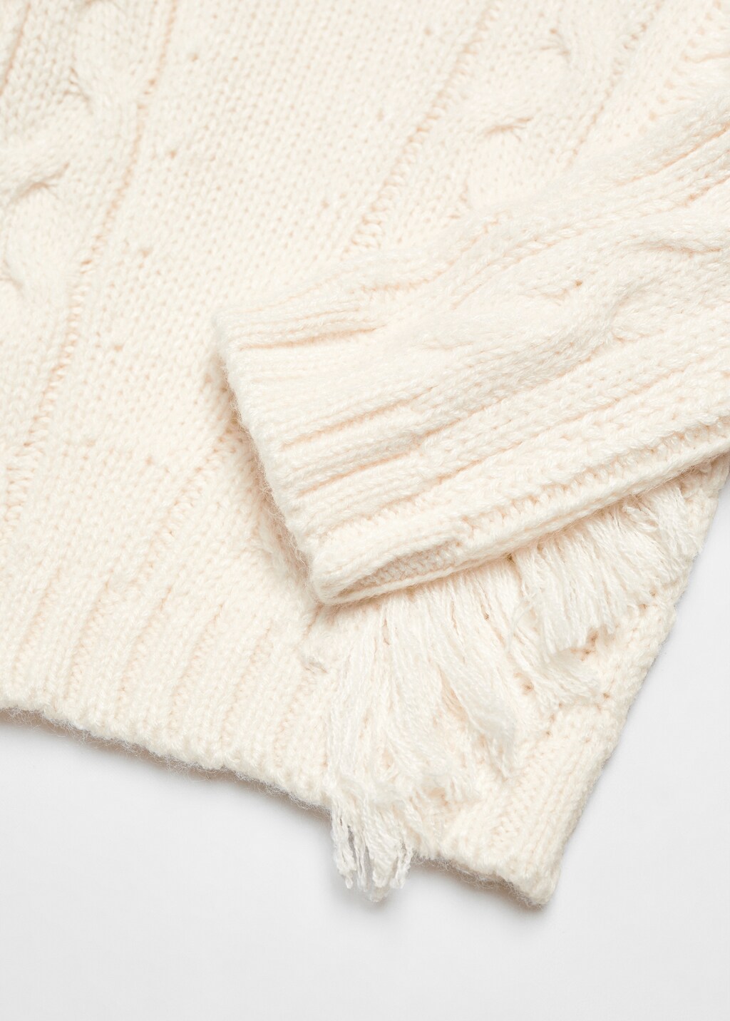 Fringes knit sweater - Details of the article 0