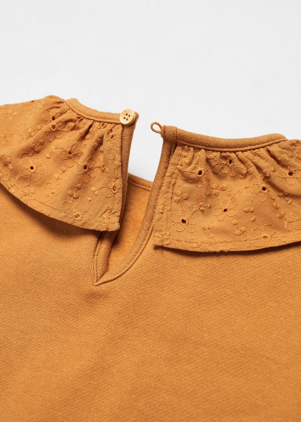 Babydoll neck sweatshirt - Details of the article 0