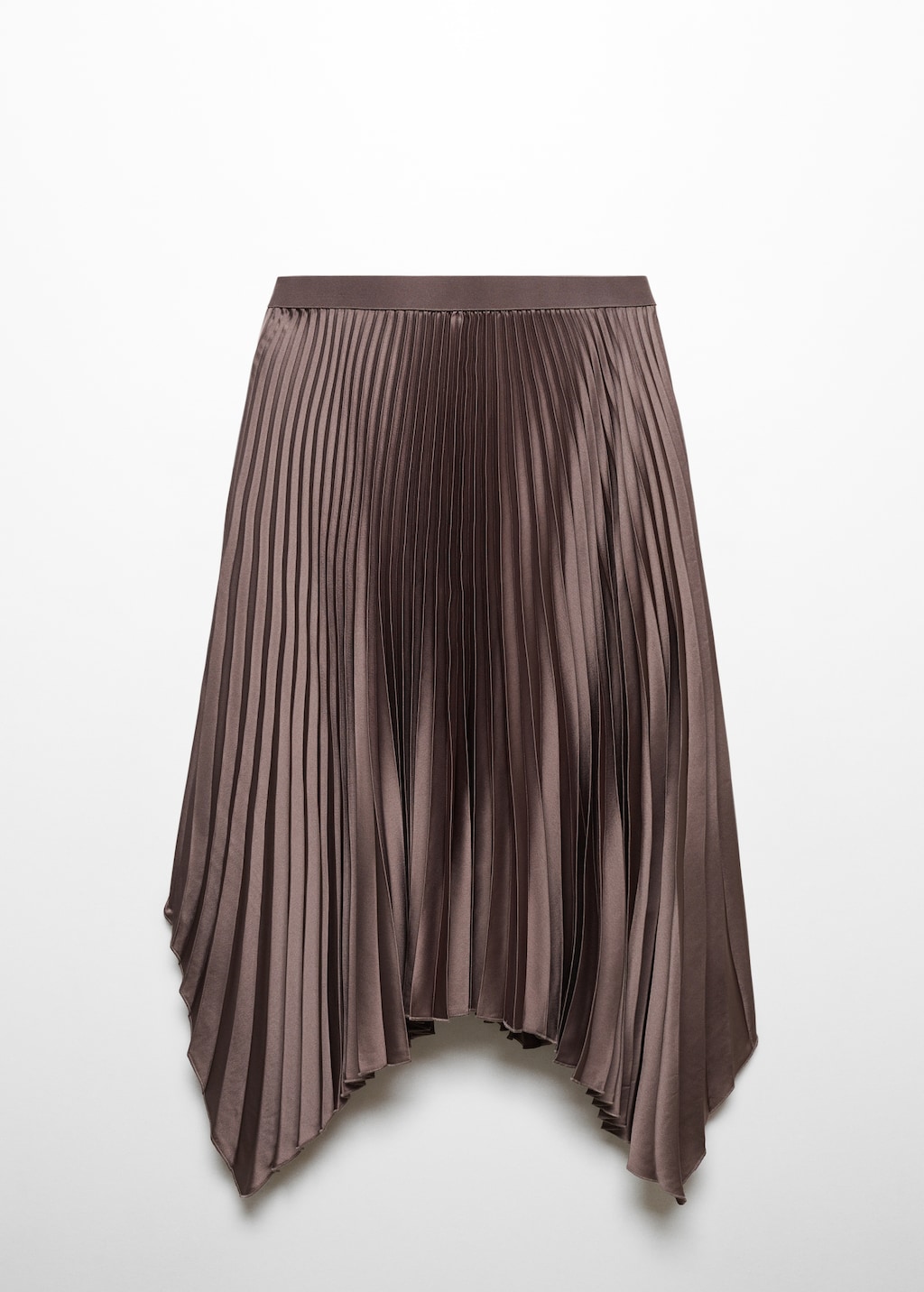 Irregular pleated skirt - Article without model