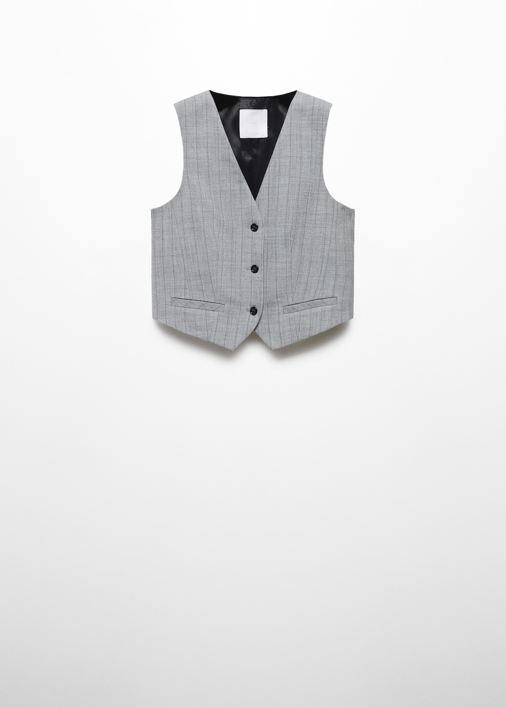 Pinstriped suit vest - Article without model