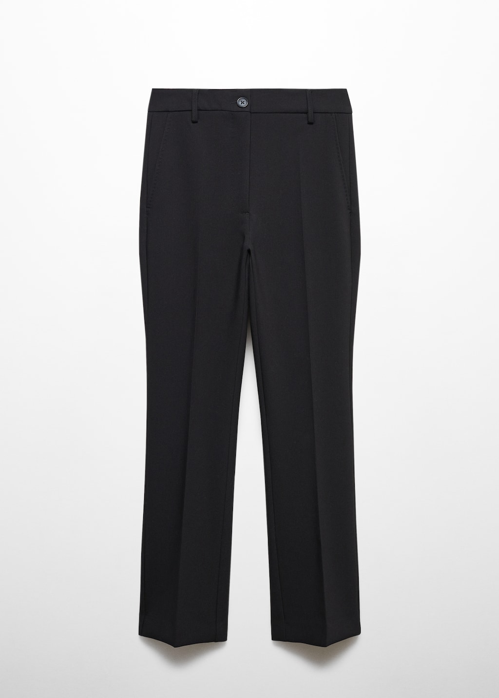 Straight ankle-length pants