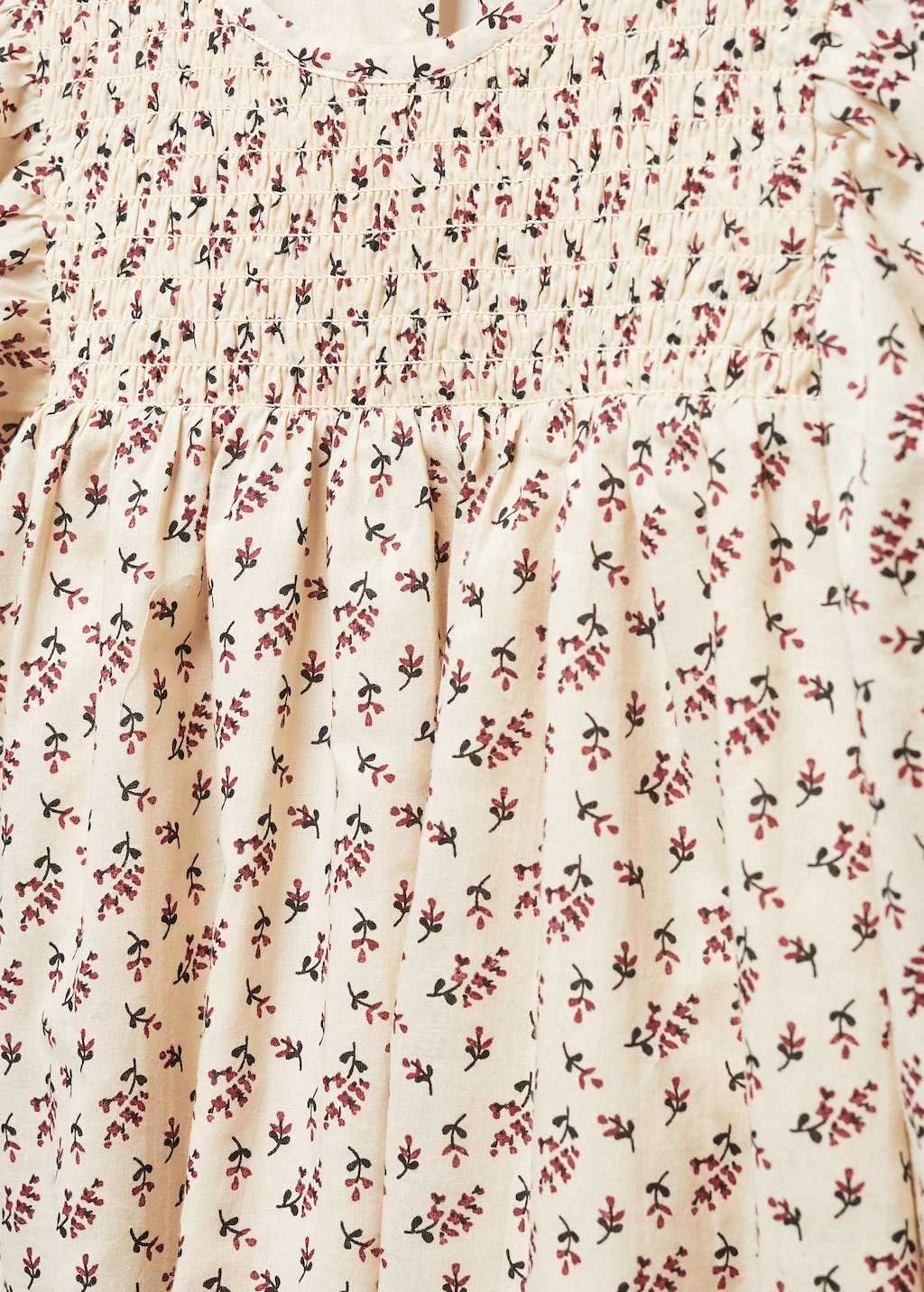 Printed cotton blouse - Details of the article 8