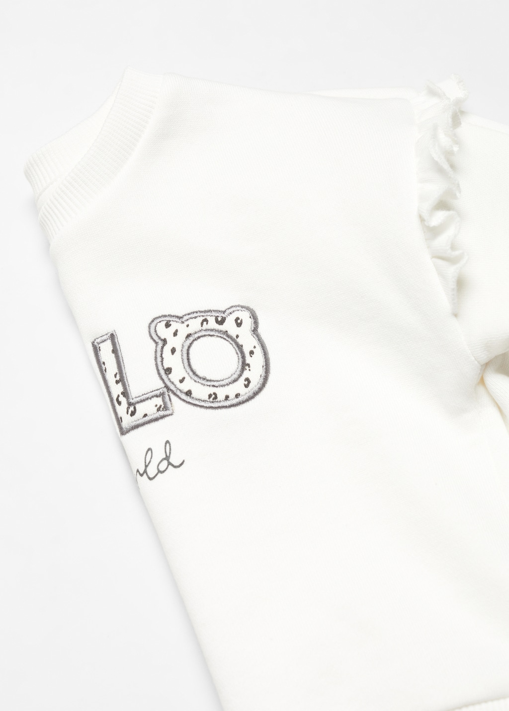 Frills printed sweatshirt - Details of the article 0