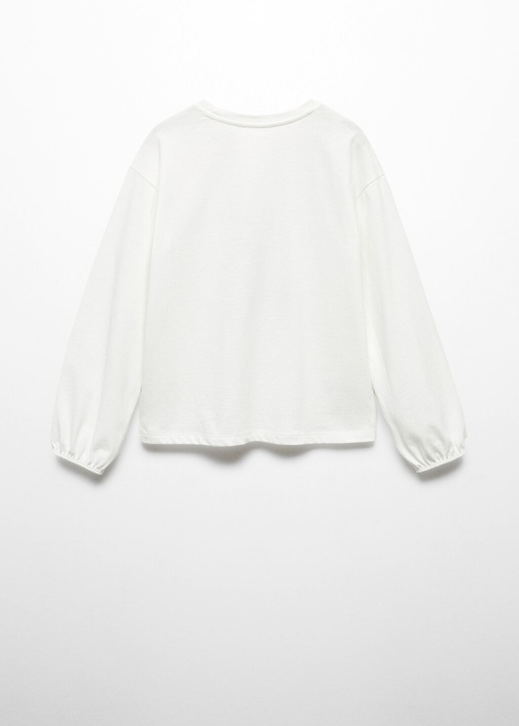 Printed long sleeve t-shirt - Reverse of the article