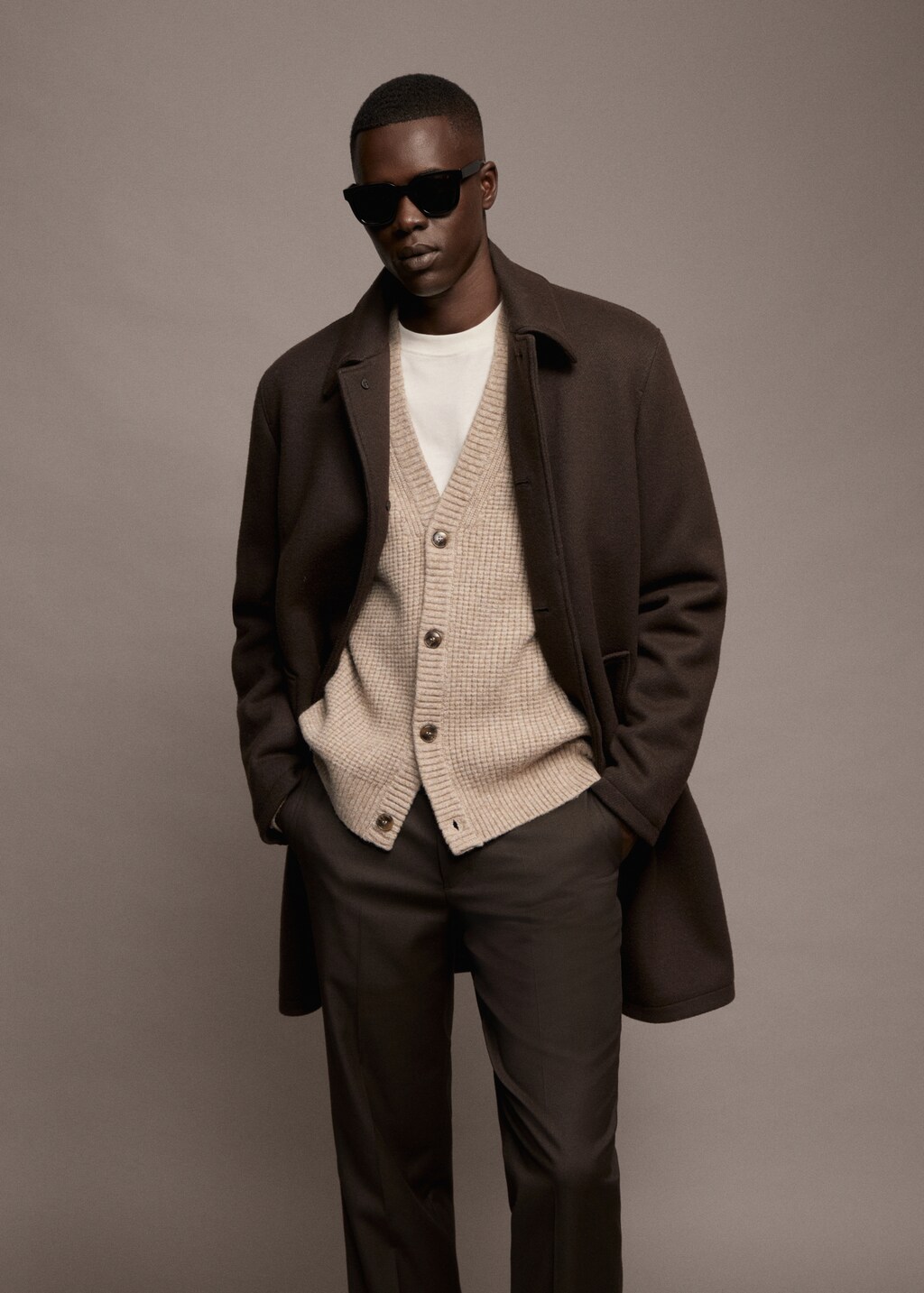 Thermoregulating wool coat - Details of the article 5