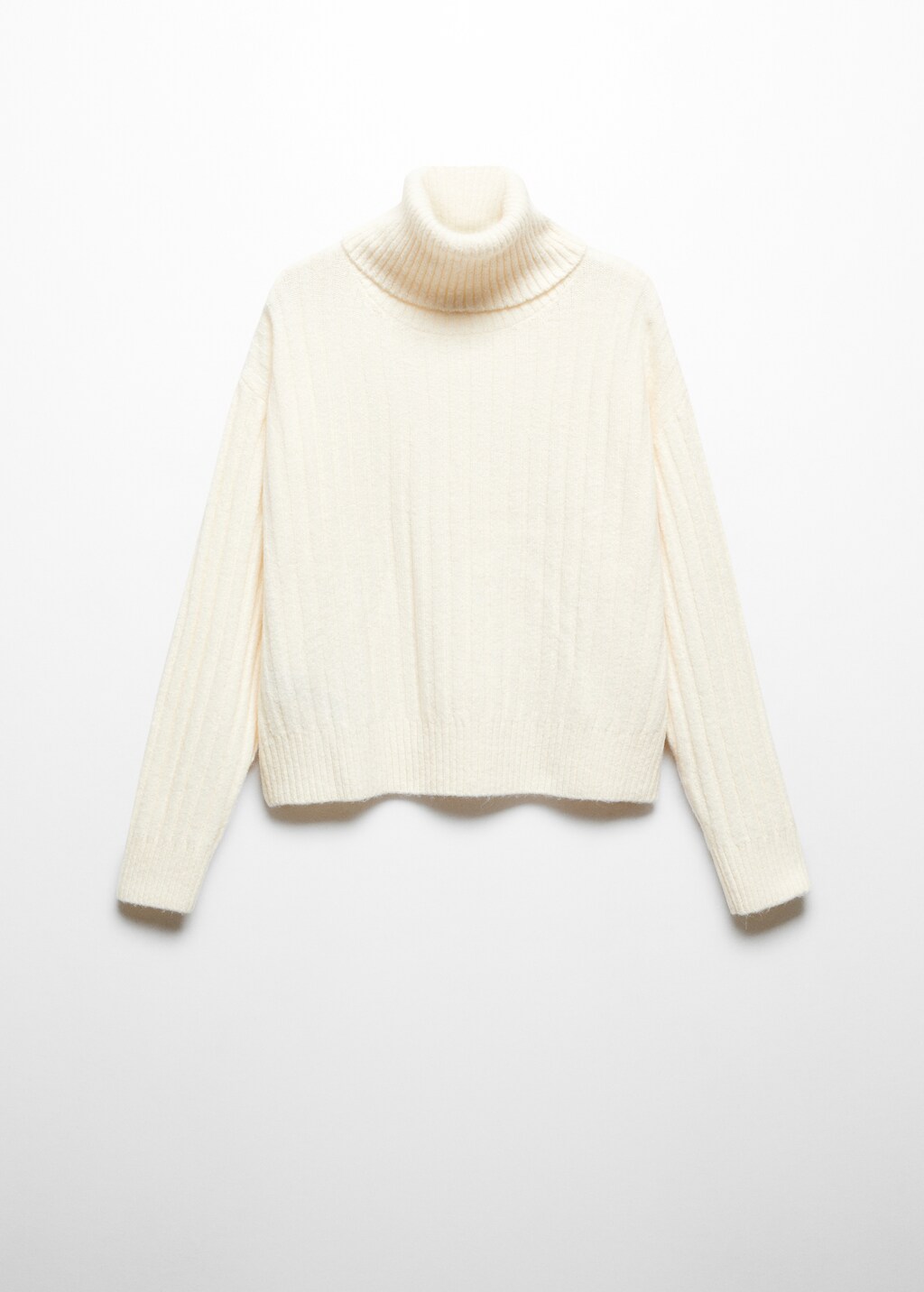 Rolled neck cable sweater - Article without model