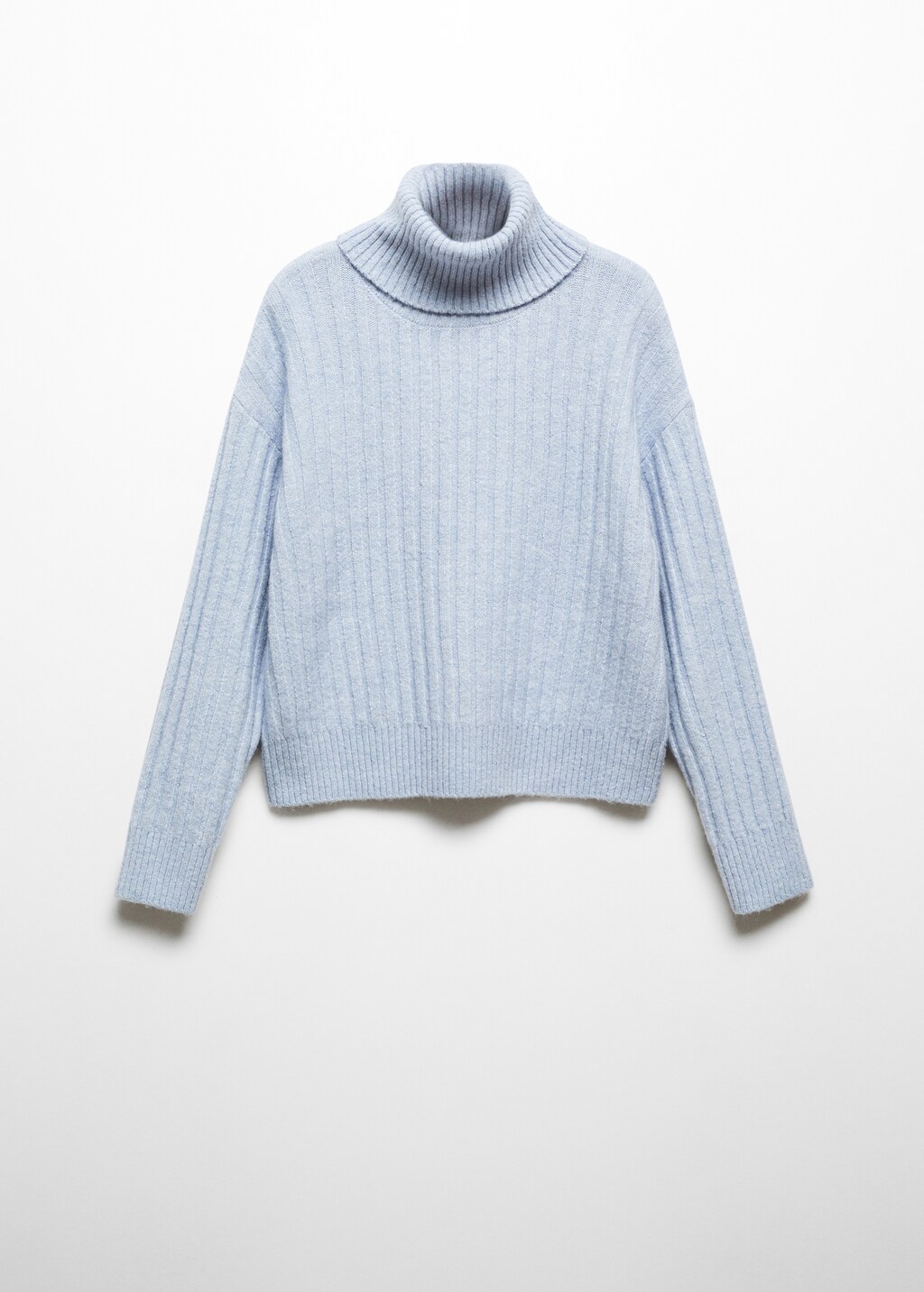 Rolled neck cable sweater - Article without model