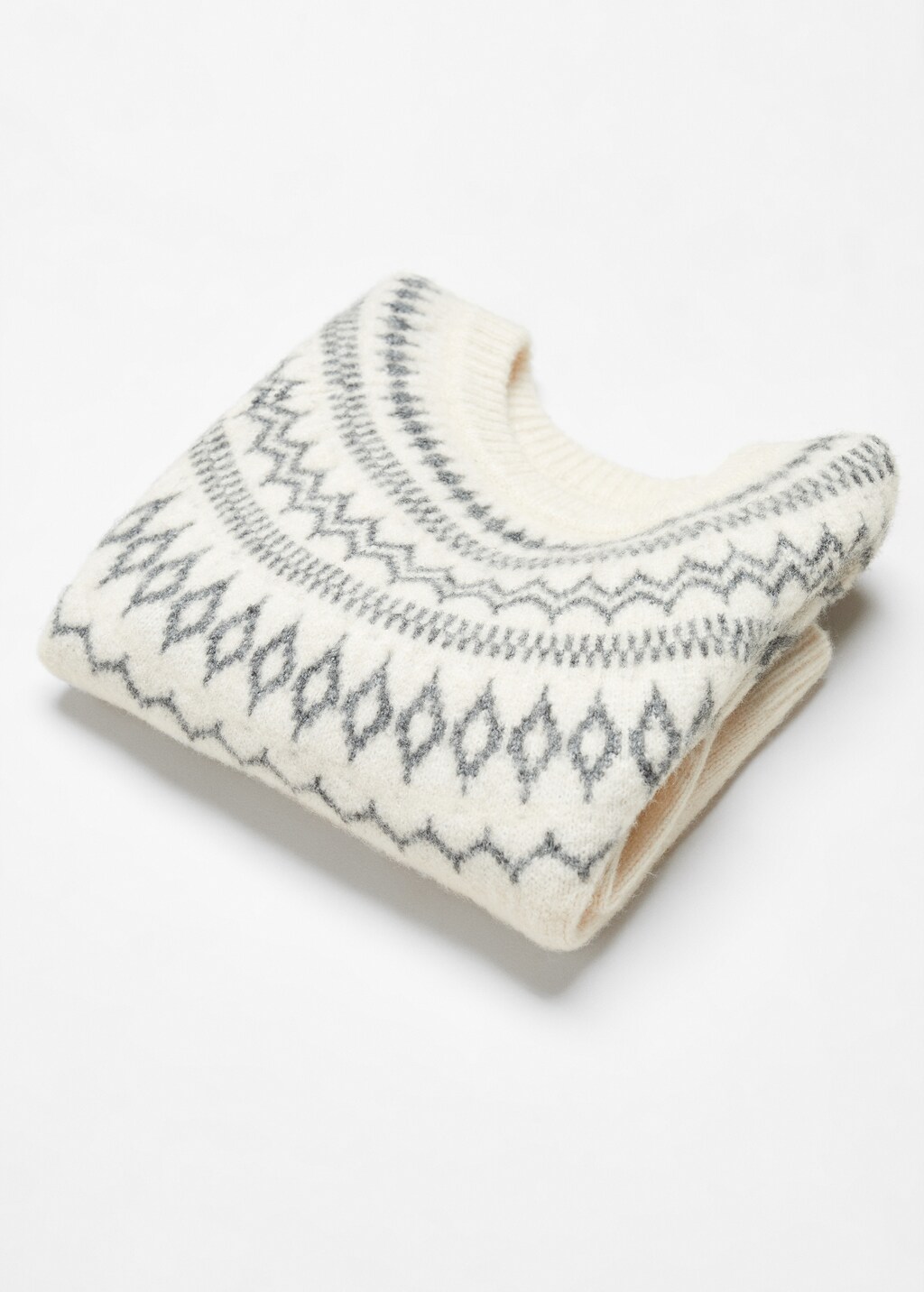 Jacquard knitted sweater - Details of the article 0