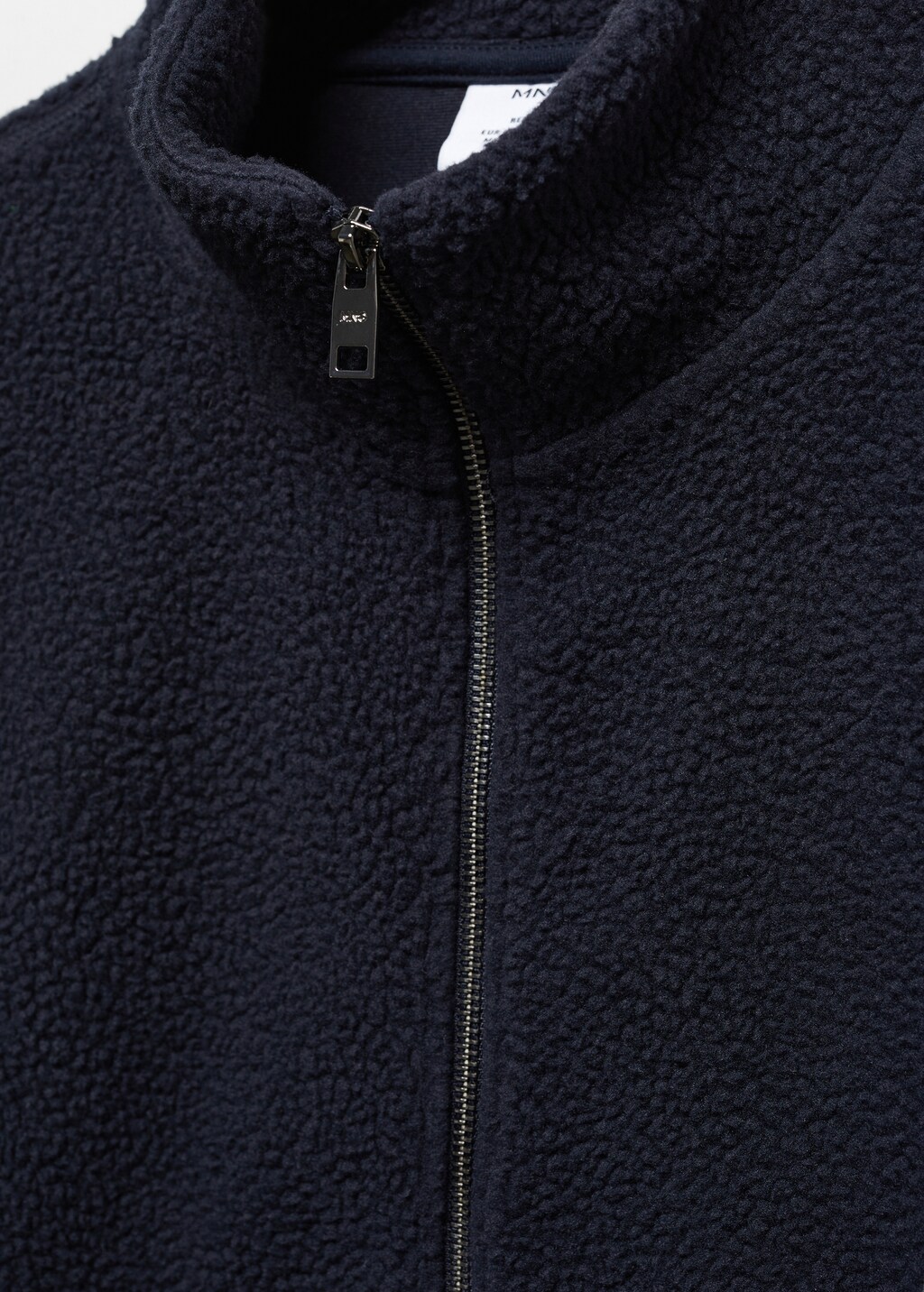 Zip-neck fleece sweatshirt - Details of the article 8