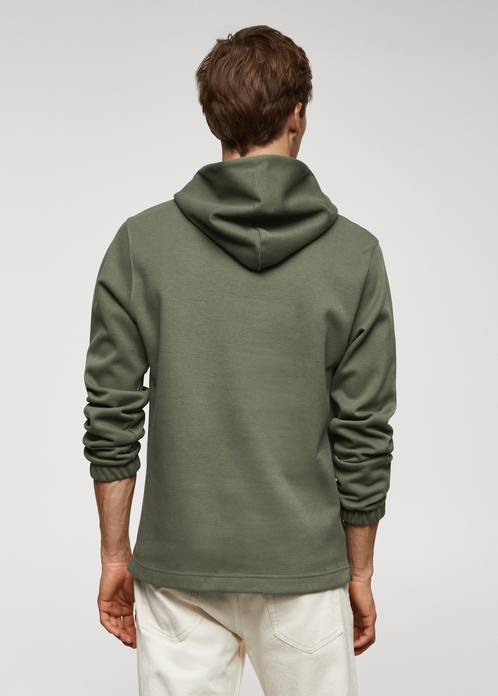 Hoodie cotton sweatshirt - Reverse of the article