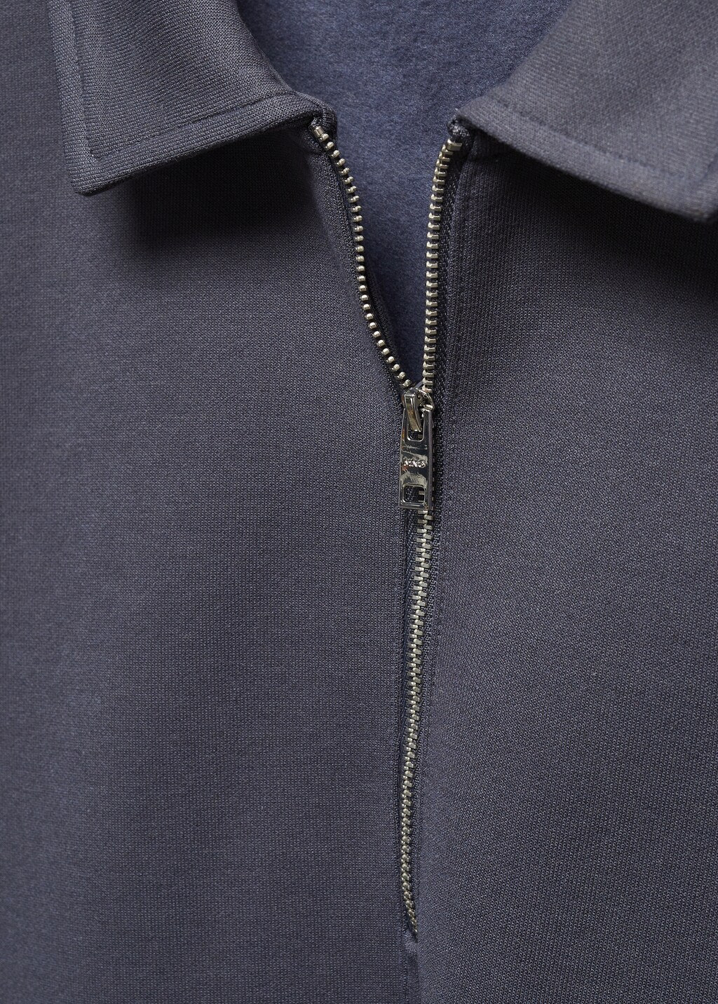 Cotton polo sweatshirt - Details of the article 8