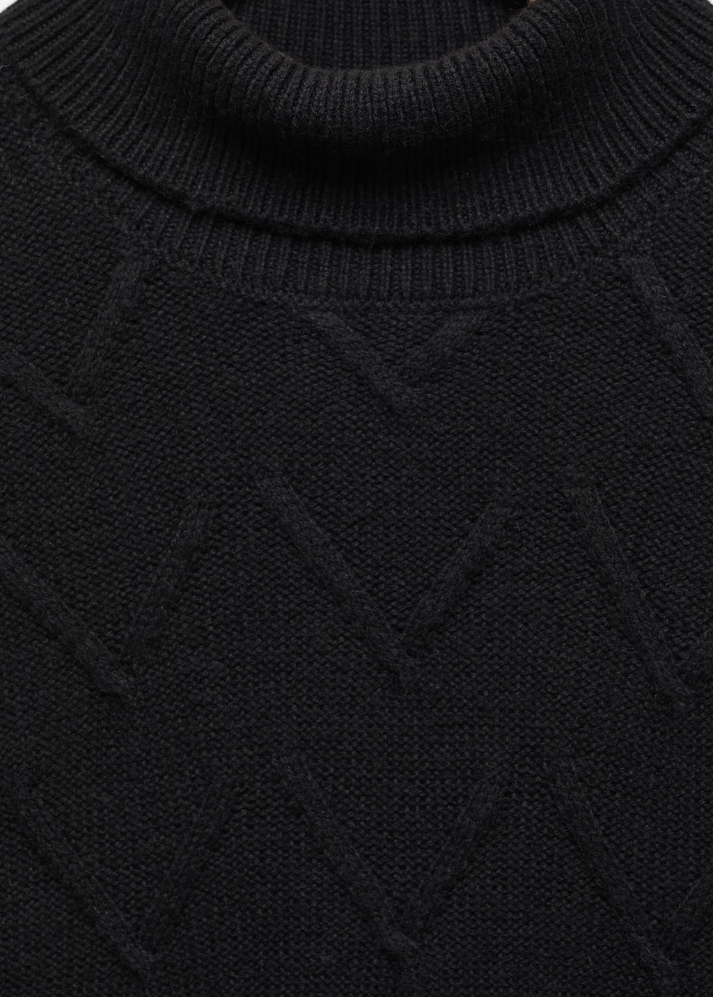 Structured wool sweater - Details of the article 8