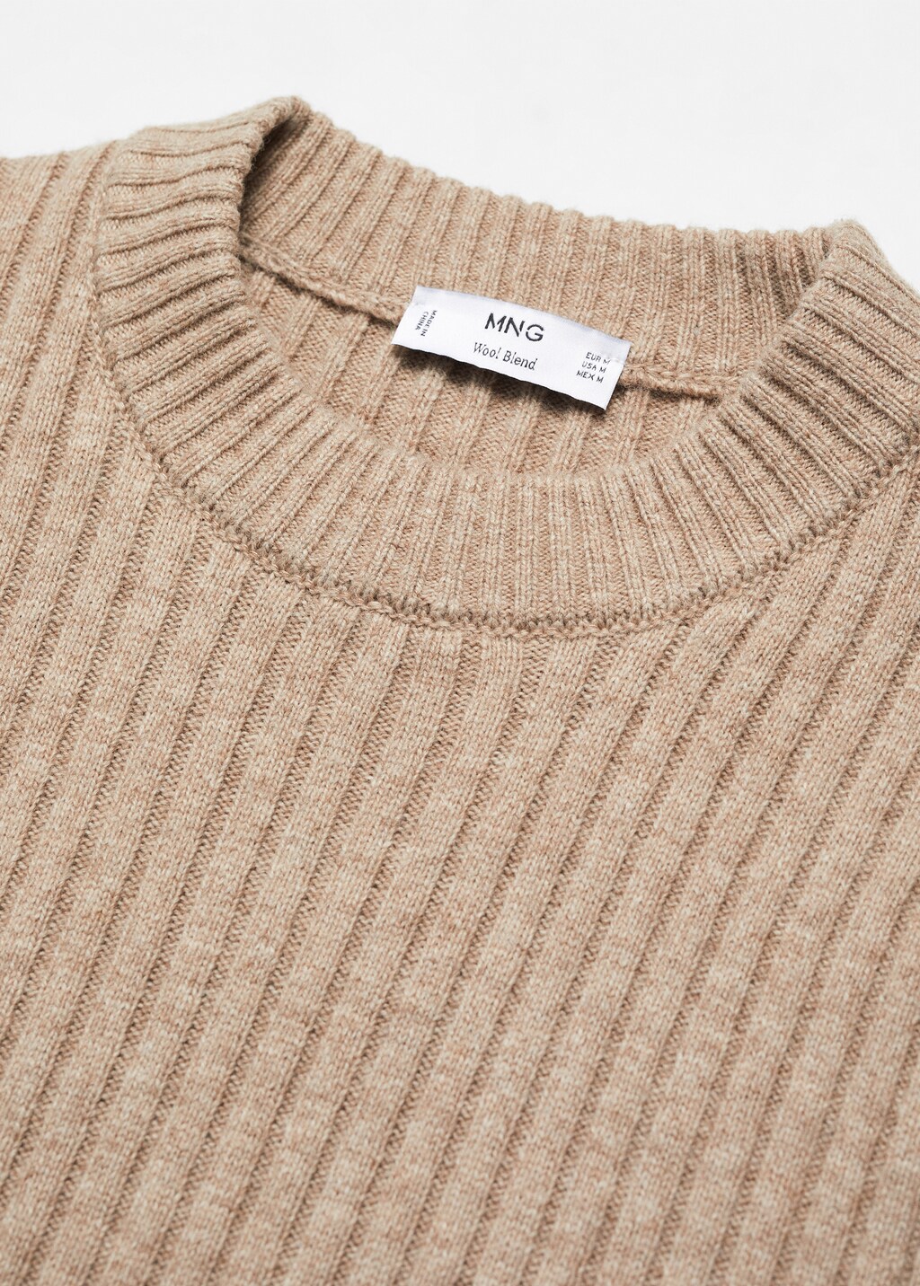 Ribbed wool-blend sweater - Details of the article 8