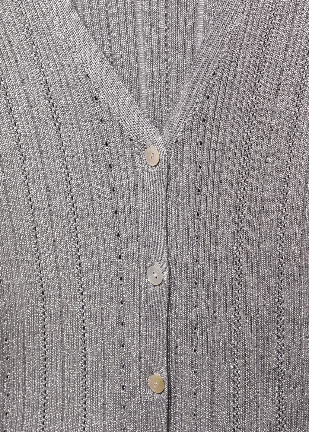 Fine-knit cardigan - Details of the article 8