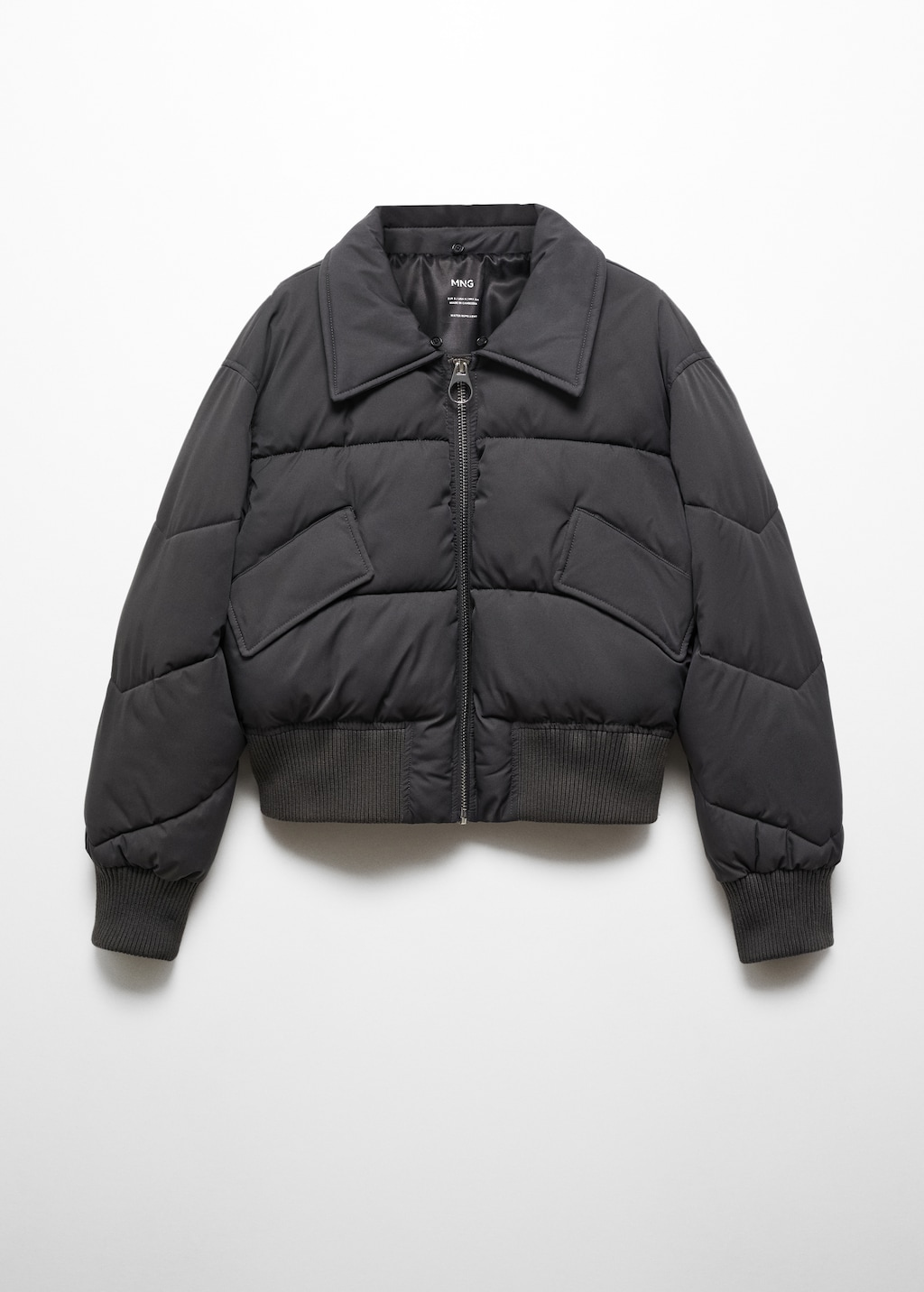 Bomber anorak with fur-effect collar - Details of the article 8