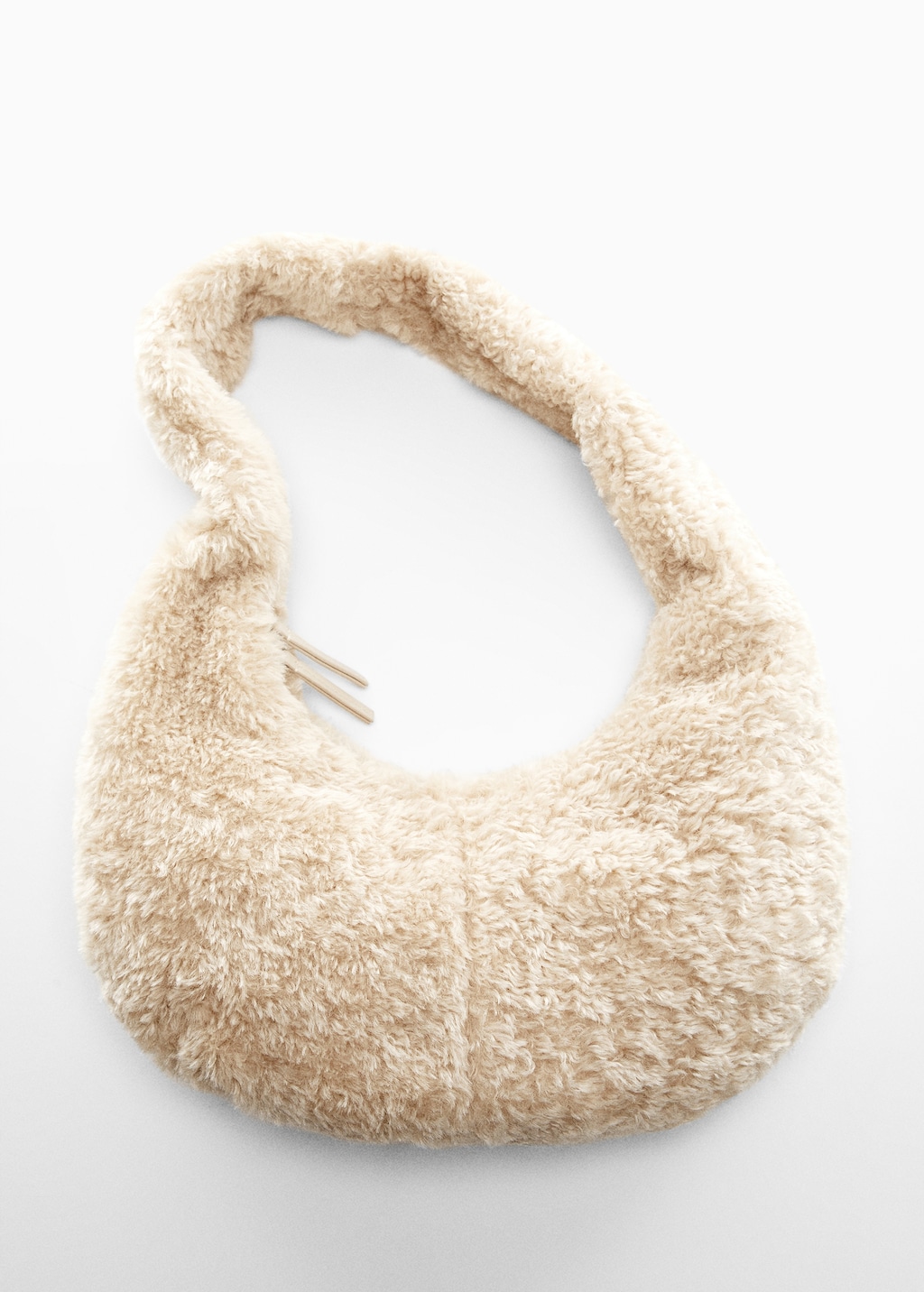 Fur-effect shoulder bag - Details of the article 5