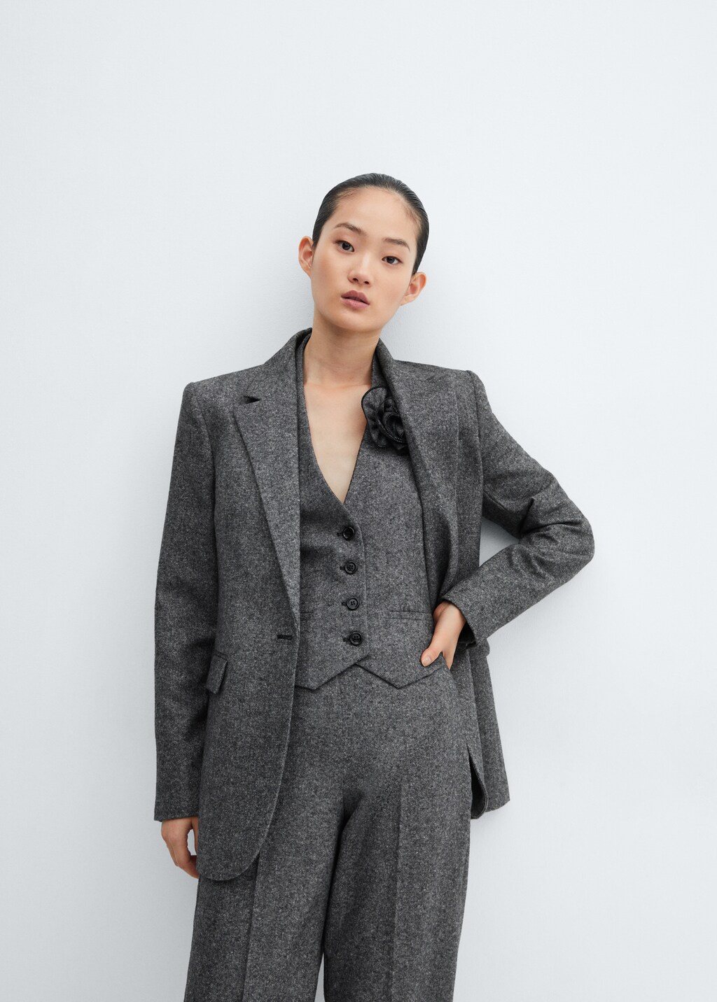 Wool suit blazer - Details of the article 2