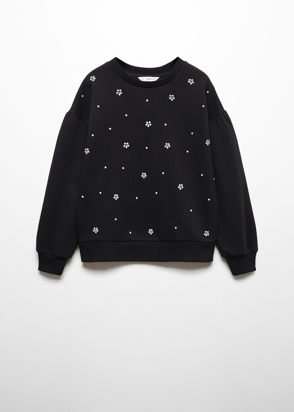 Bead detail sweatshirt - Article without model