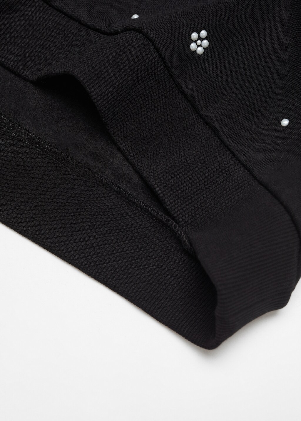 Bead detail sweatshirt - Details of the article 3