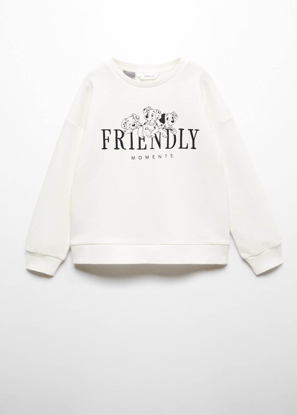 Organic cotton 101 Dalmatians sweatshirt - Article without model