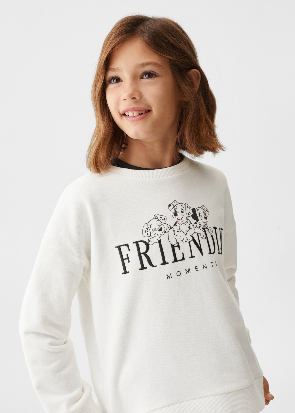 Organic cotton 101 Dalmatians sweatshirt - Details of the article 1