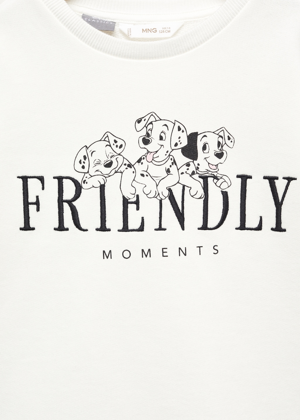 Organic cotton 101 Dalmatians sweatshirt - Details of the article 8