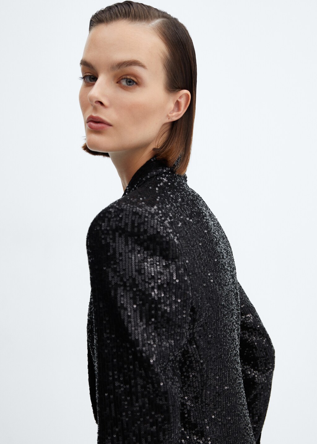 Sequined suit jacket - Details of the article 1