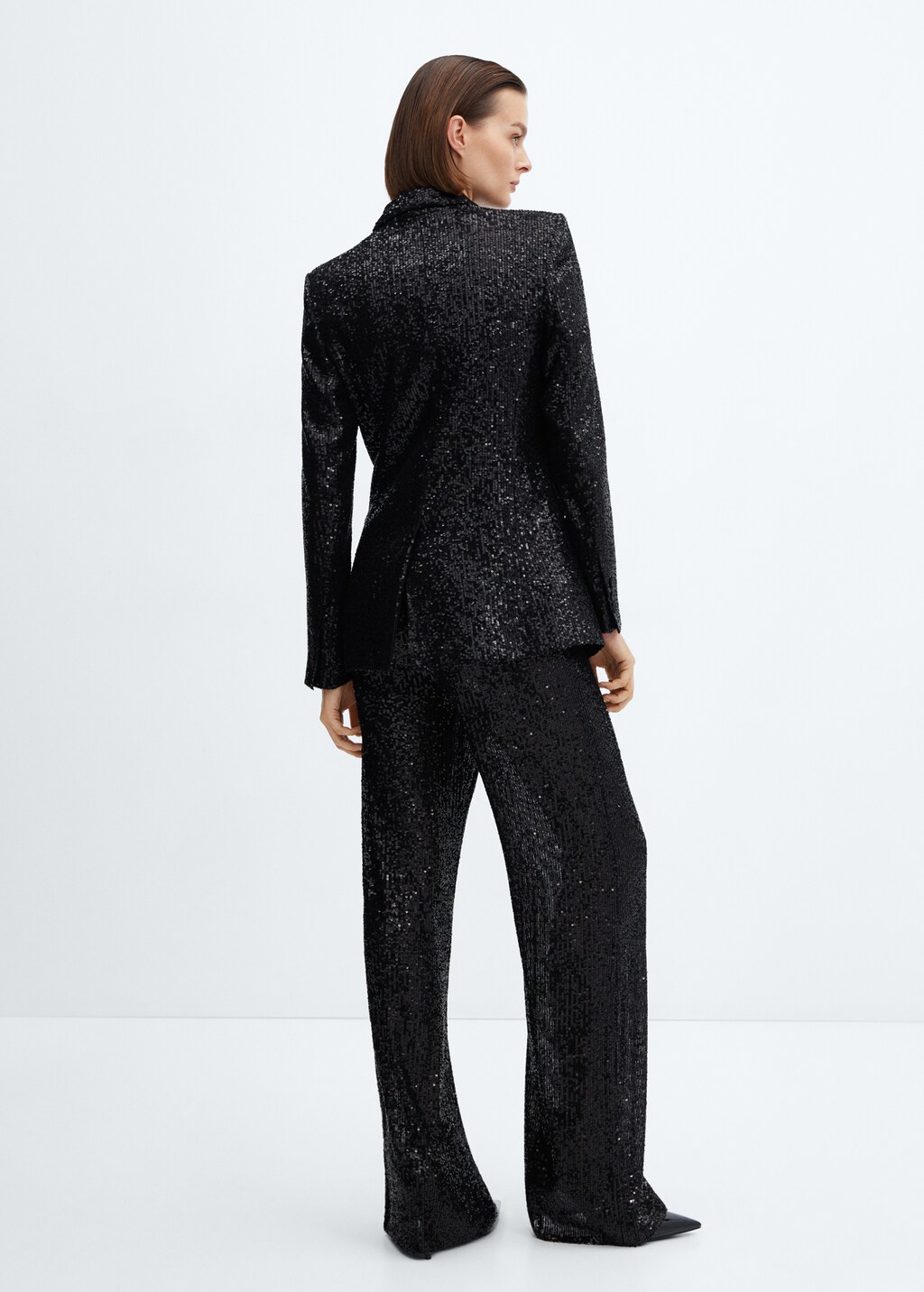 Sequined suit jacket - Reverse of the article