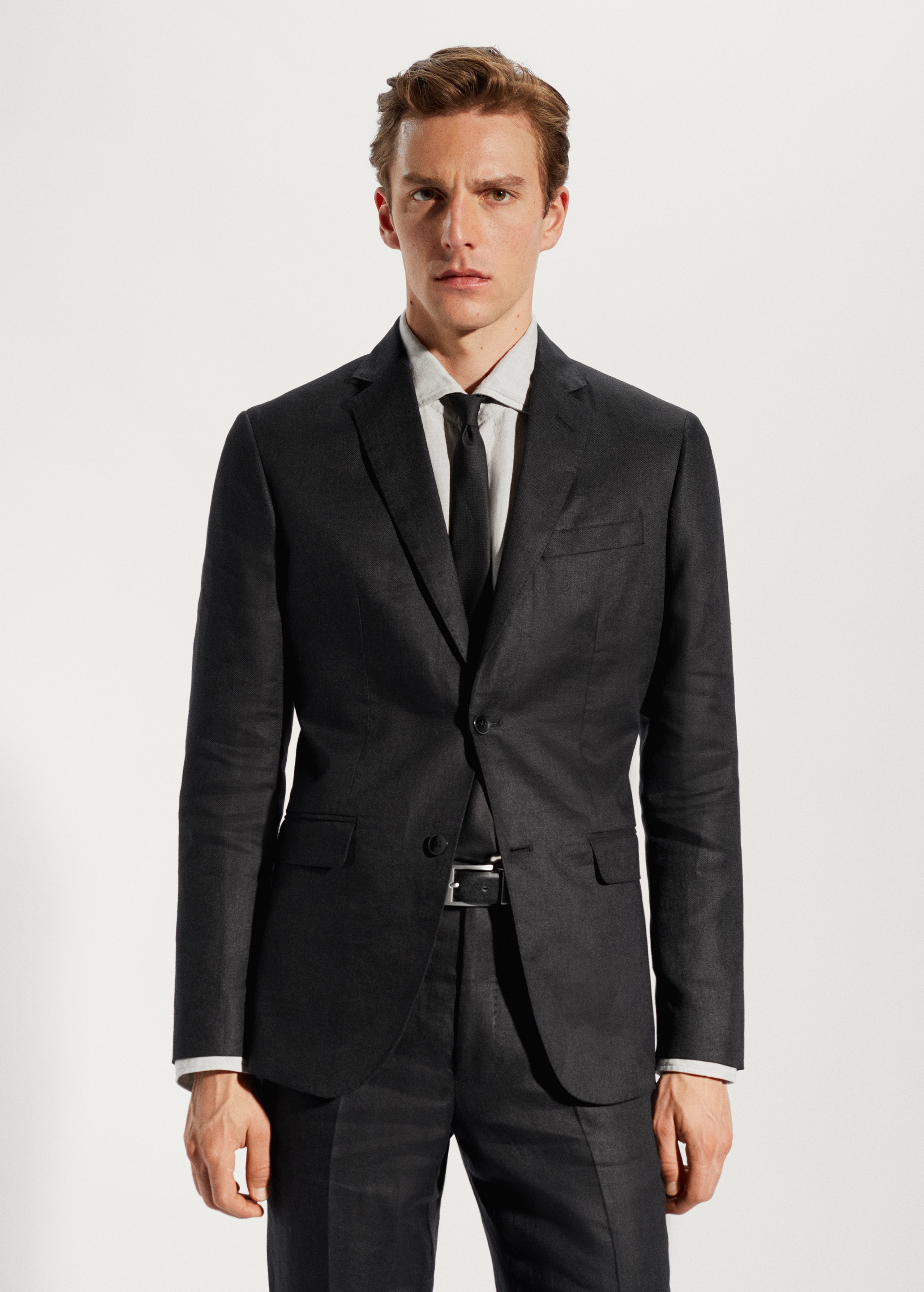 100% linen suit blazer - Medium plane
