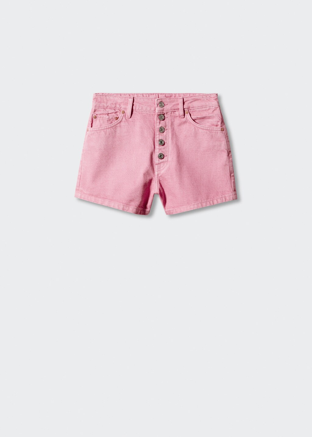 Jeans-Shorts mit Knöpfen - Artikel ohne Model