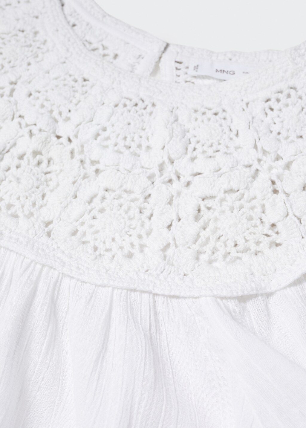 Crochet panel blouse - Details of the article 8