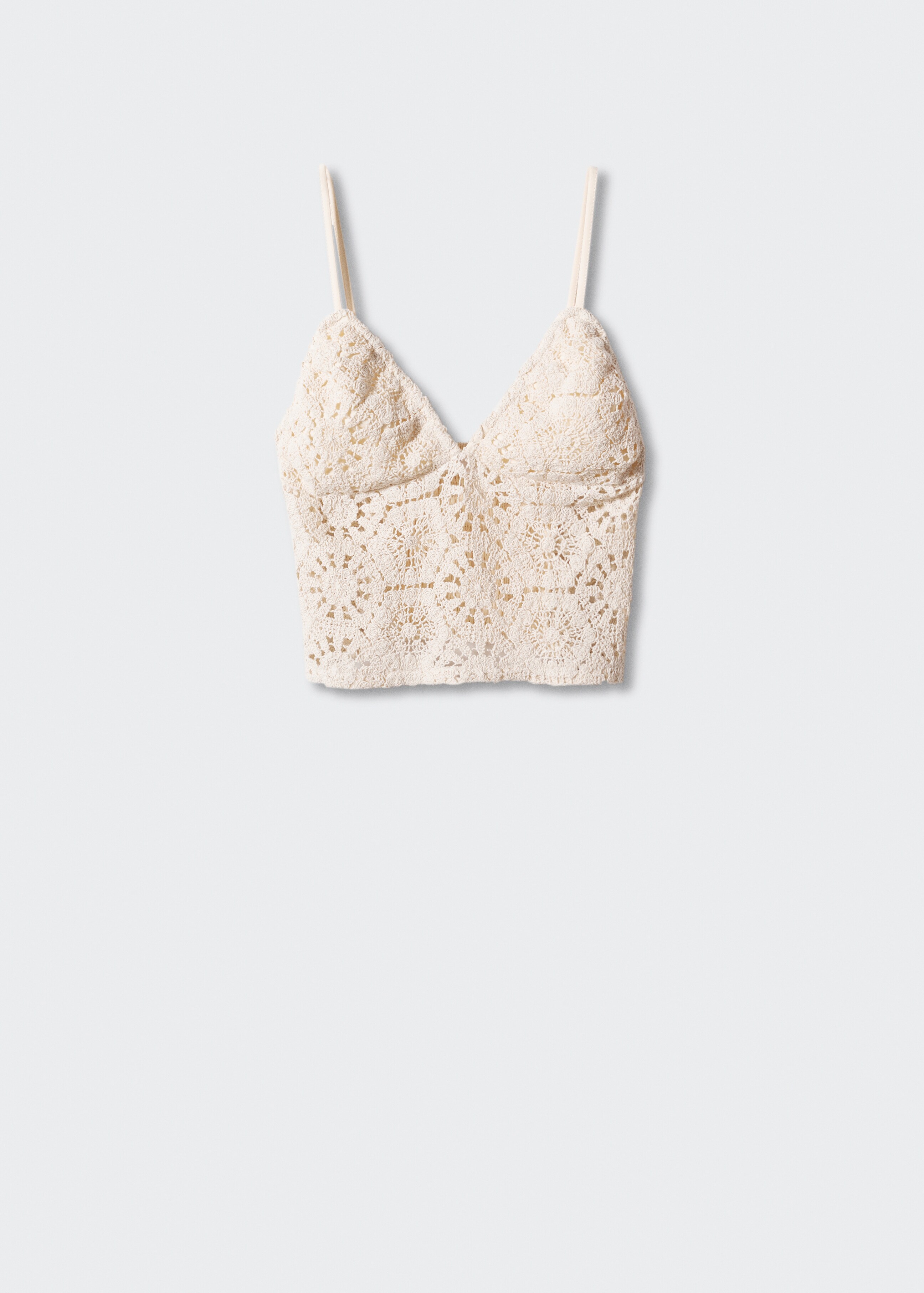 Crochet crop top - Article without model