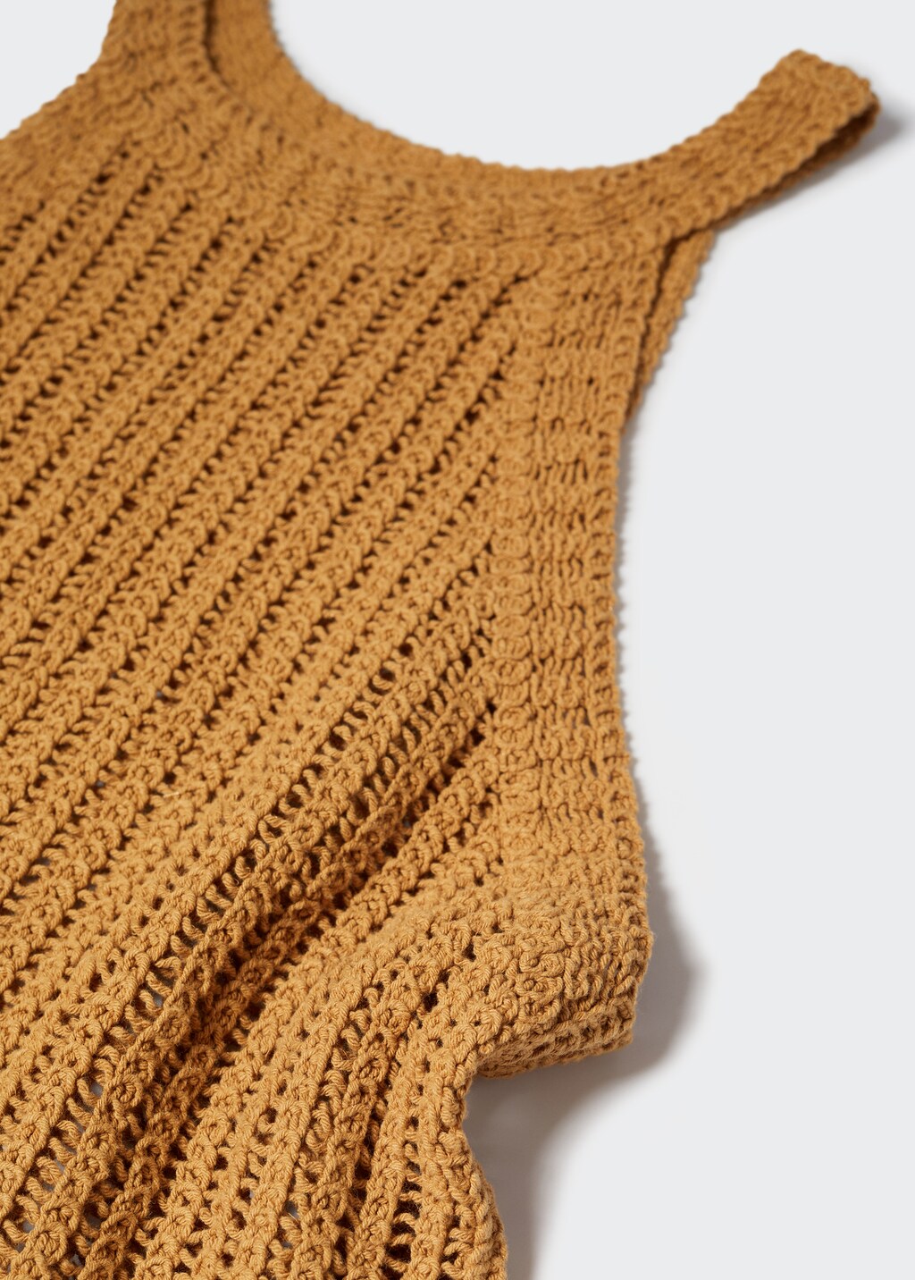 Halter-neck knitted top - Details of the article 8