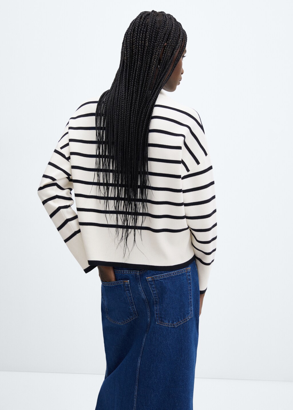 Jersei ratlles oversize - Revers de l'article