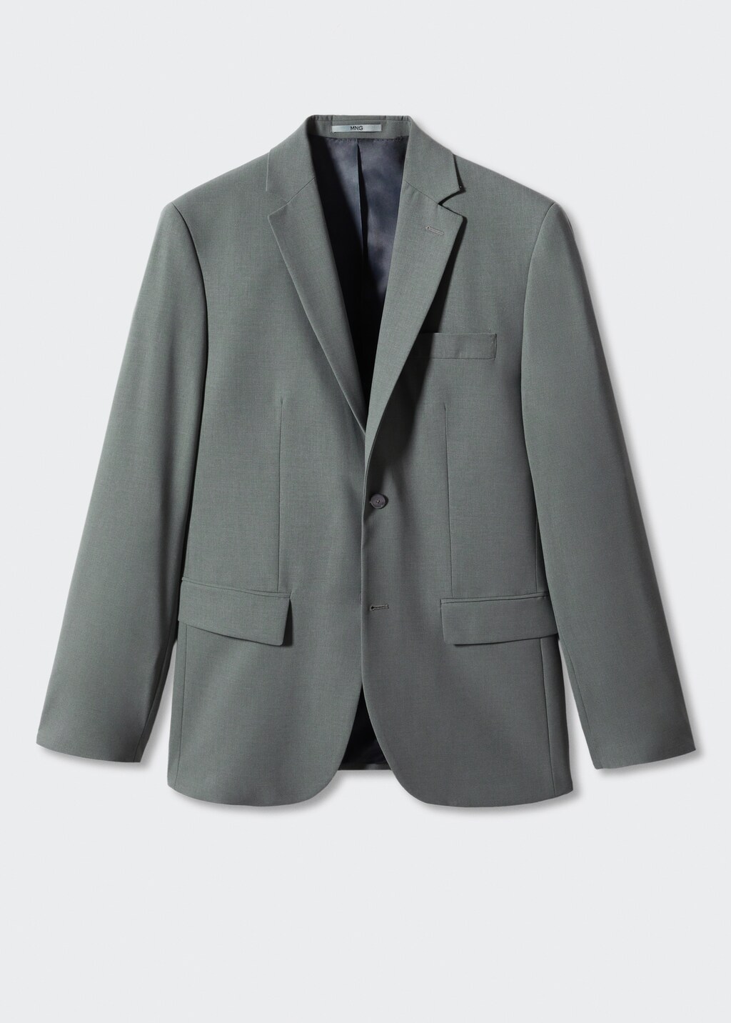 Slim-fit wool suit jacket - Article without model