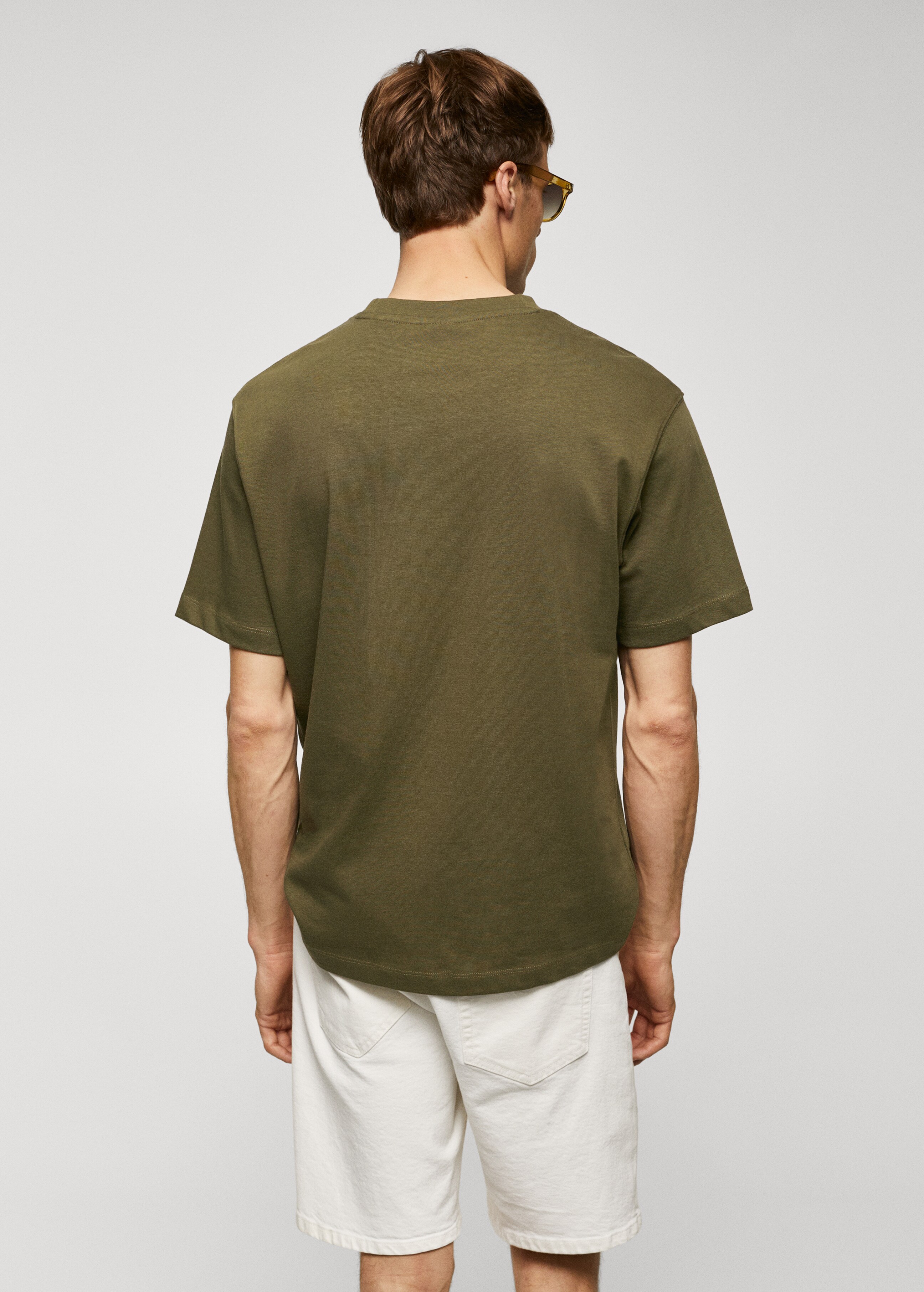 Relaxed-Fit-T-Shirt aus 100 % Baumwolle - Rückseite des Artikels