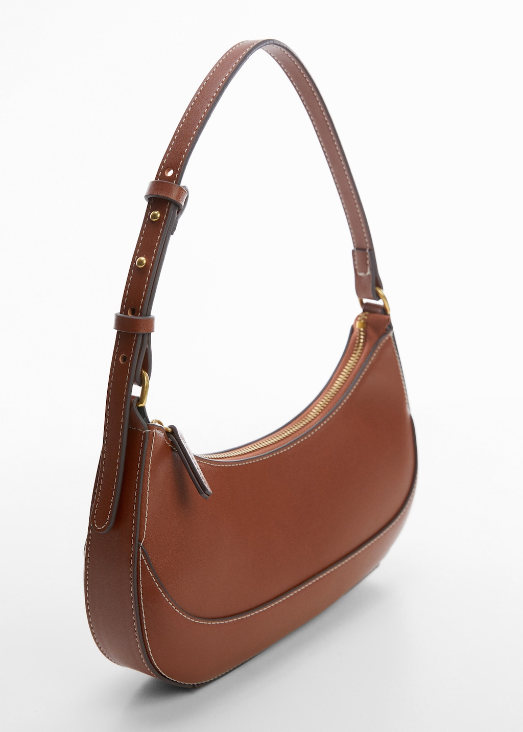 Oval short handle bag - Medium plane