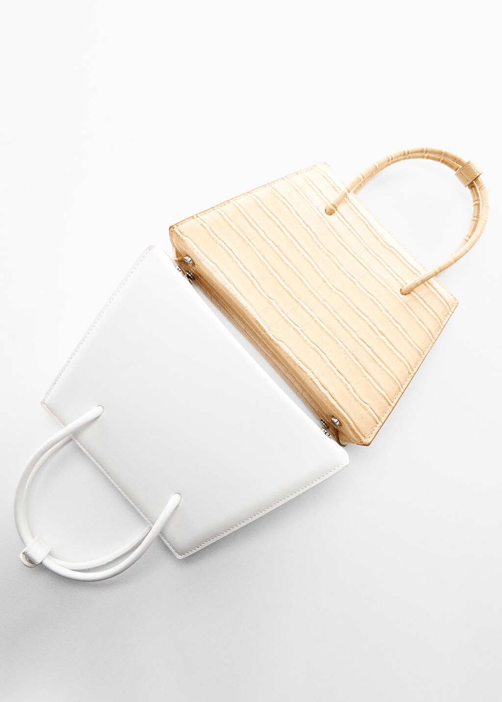 Geometric bag with double handle - Details of the article 5