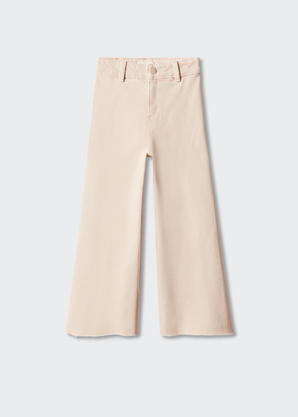 Frayed hem culotte jeans - Article without model