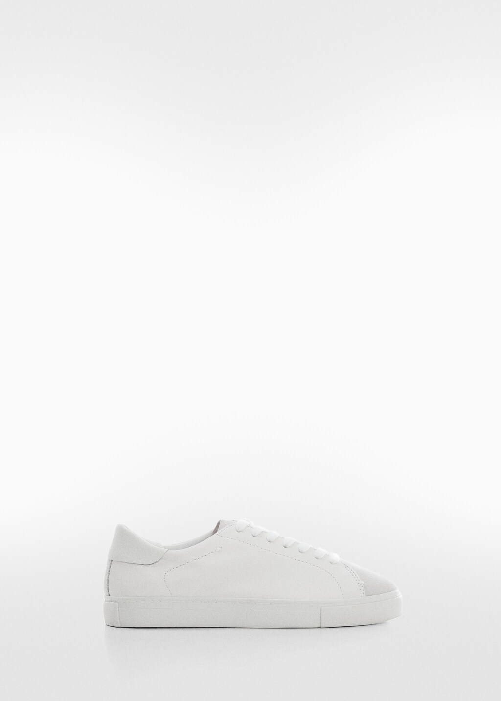 Leather panel sneakers - Article without model