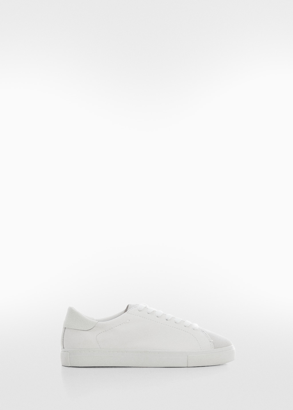 Leather panel sneakers - Article without model