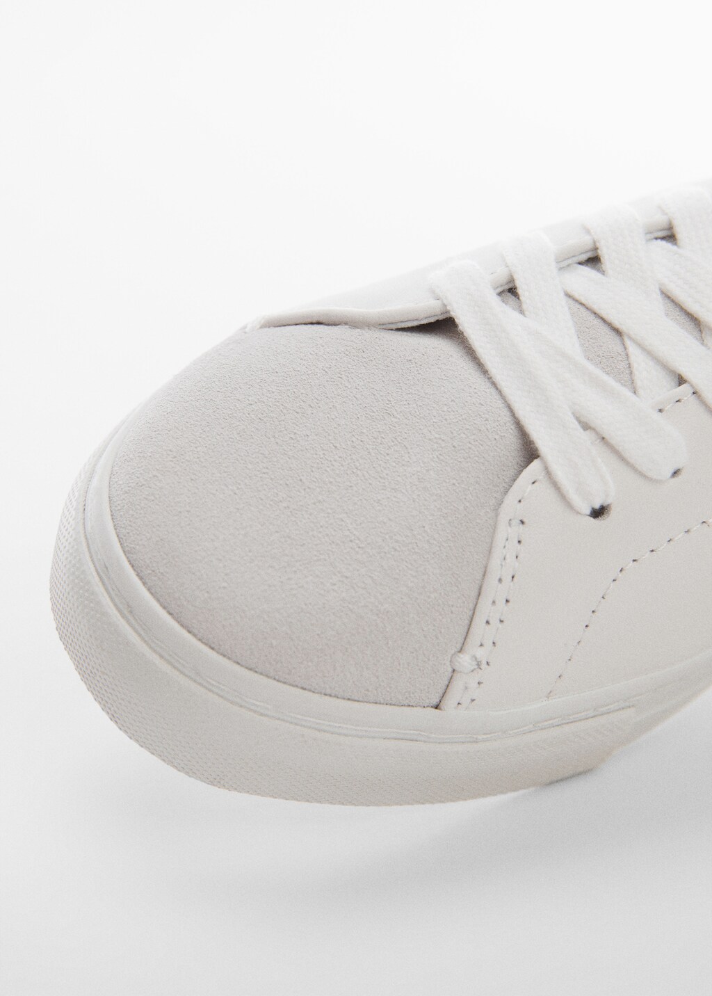 Leather panel sneakers - Details of the article 2