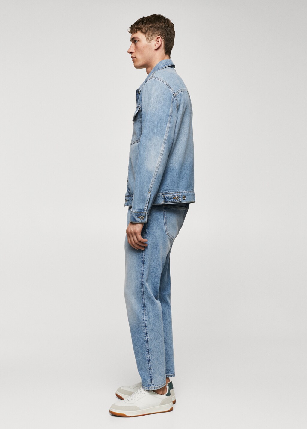 Pocket denim overshirt - Details of the article 2