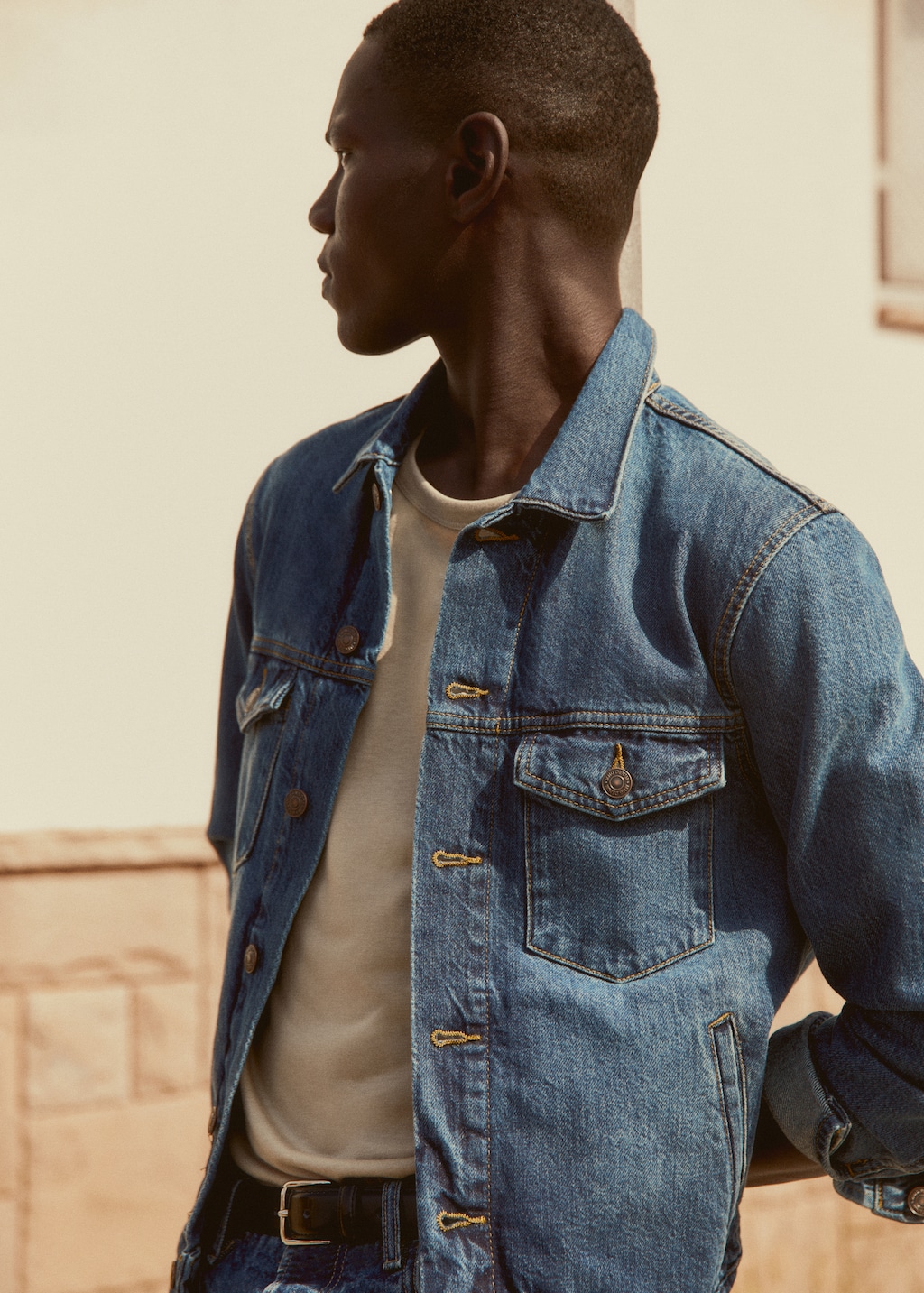 Basic denim jacket - Details of the article 6