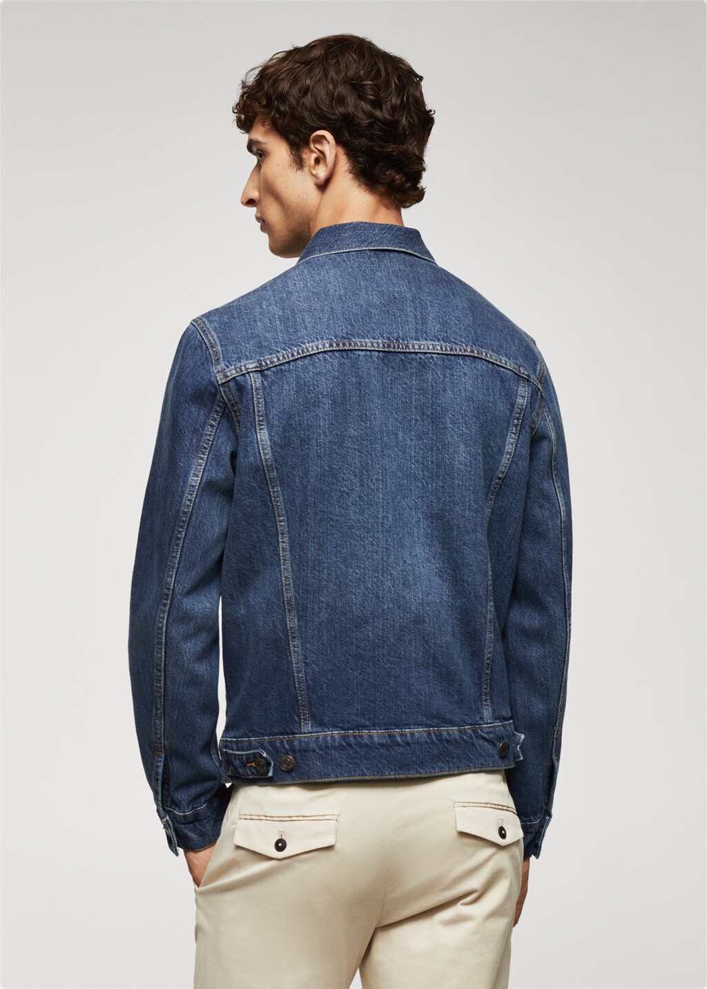 Blouson en jean essentiel - Verso de l’article